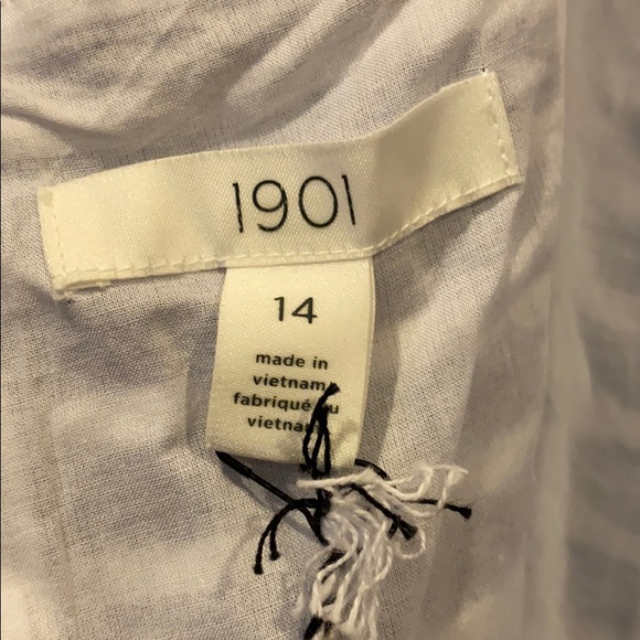 1901 jumpsuit in blue and white NWT - Picture 7 of 15